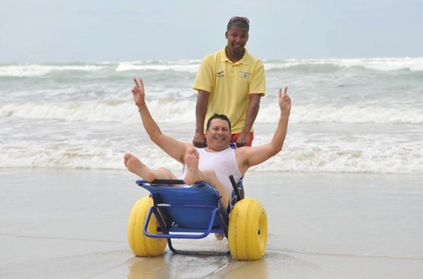 Sedia da mare JOB senza braccioli per l’accesso alla spiaggia Sedia da mare JOB senza braccioli per l’accesso alla spiaggia